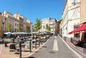 Le quartier du Panier à Marseille